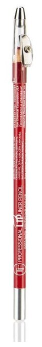 TF, Карандаш контурный для губ Professional Lipliner Pencil с точилкой, тон № 11 "Wine/Красное вино"