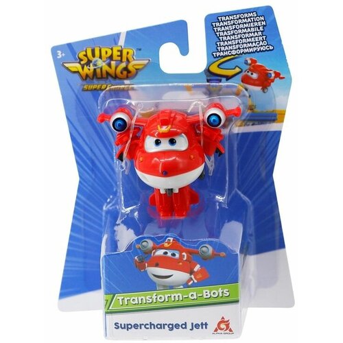 Super Wings Трансформер Заряженный Джетт мини, EU740041