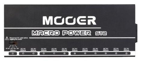 Блок питания для гитарных эффектов MOOER Macro Power S12