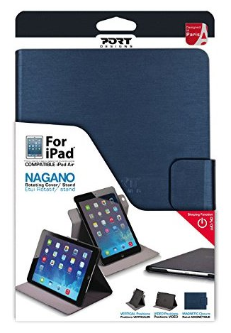 Чехол Port 201370 Nagano для iPad Air, синий