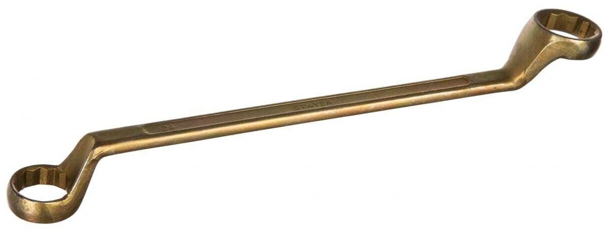 STAYER техно, 24 х 26 мм, изогнутый накидной гаечный ключ (27130-24-26)
