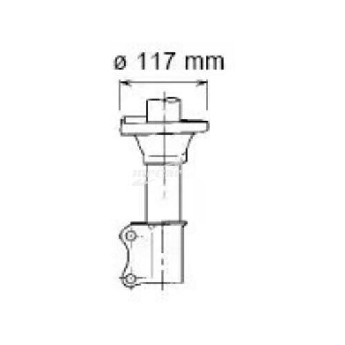 фото Kyb 632104 амортизатор hyundai accent x3 - r l