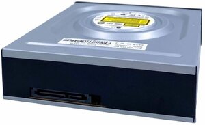 DVD привод внутренний, оптический, DVD-RW LG GH24NSC0 черный (oem-версия)