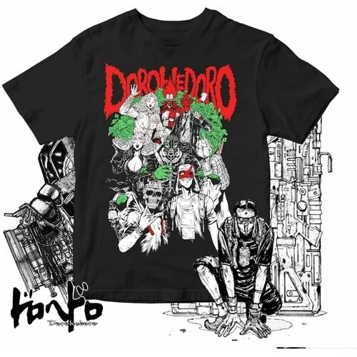 Футболка хлопок, размер М, черный