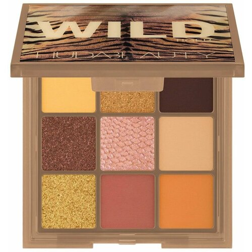 Тени для век HUDA BEAUTY WILD TIGER eyeshadow palette huda beauty naughty eyeshadow palette