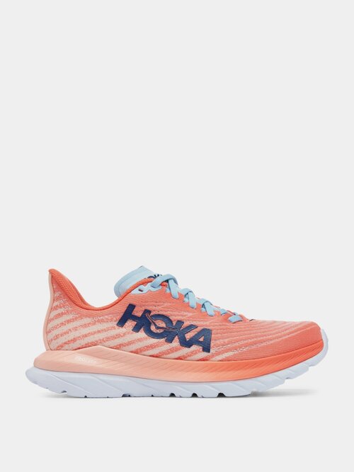 Кроссовки HOKA, размер 7US, коралловый