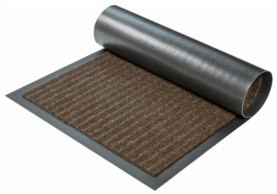 Коврик придверный Велий Техно коричневый 80*120 — фото 1