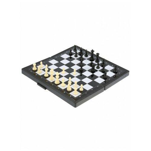 Играем вместе Шахматы магнитные 3 в 1 Шахматы Шашки Нарды, Настольные игры, Mfgame