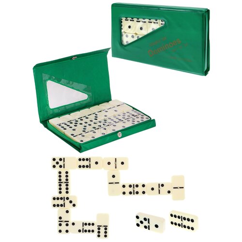 Настольная игра Рыжий кот Double six Dominoes double six dominoes set entertainment recreational travel game blocks wooden building learning educational toy dot dominoes