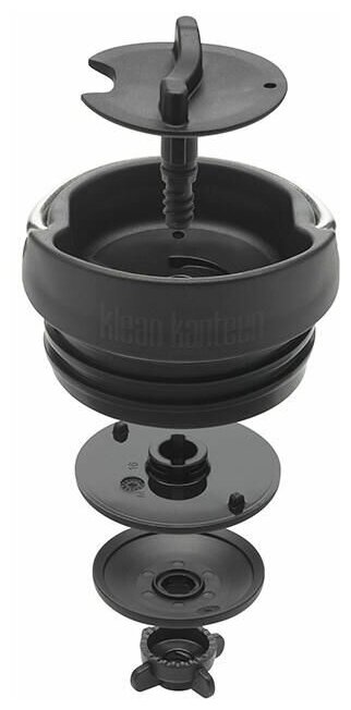 Термокружка Klean Kanteen TKWide Cafe Cap, Real Teal, 355 мл