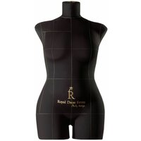 Royal Dress Forms Манекен портновский Моника, комплект Стандарт, размер 48, Черная