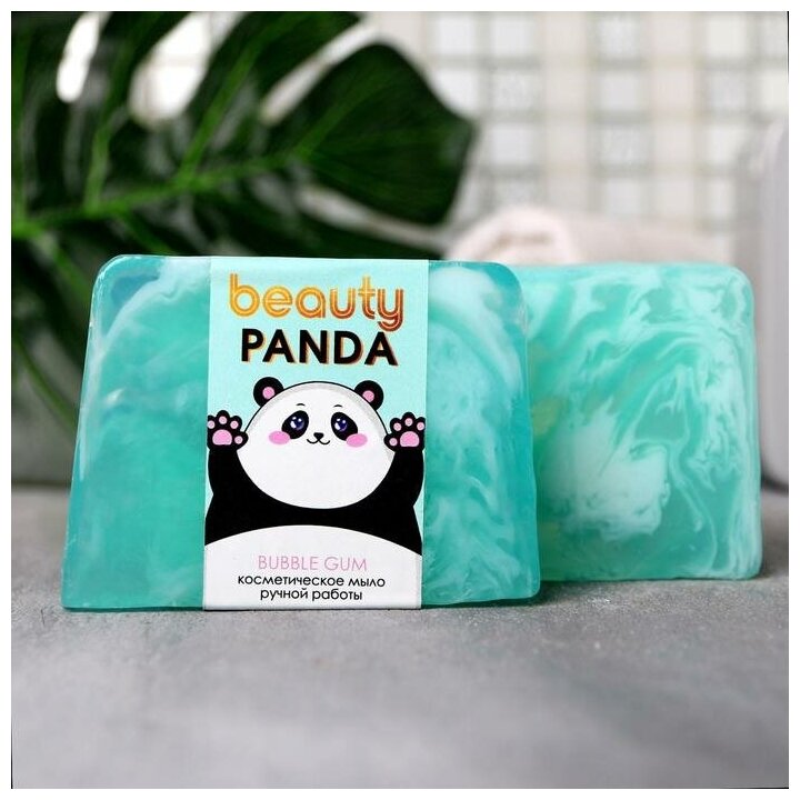 Мыло "Beauty PANDA", с ароматом любимой жвачки