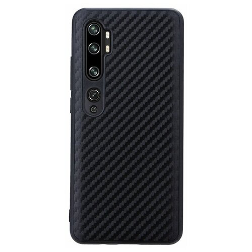 фото Накладка g-case carbon для xiaomi mi note 10 / mi note 10 pro, черная