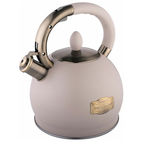 фото Чайник zeidan backman bm-0703 brunell со свистком 3,0л