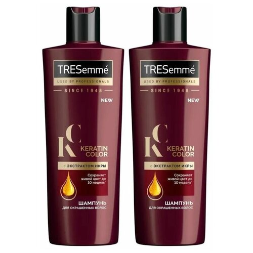 Tresemme Шампунь Keratin Color для окрашенных волос, 2 шт по 400 мл