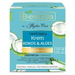 HYDRA CARE Увлажняющий крем для лица Кокос&Алоэ для сухой и чувствительной кожи 50ml - изображение