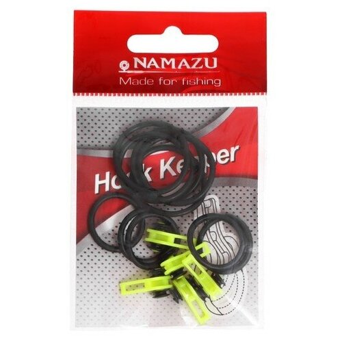 Держатель крючка Namazu Hook Keeper, пластик, упаковка 5 шт.