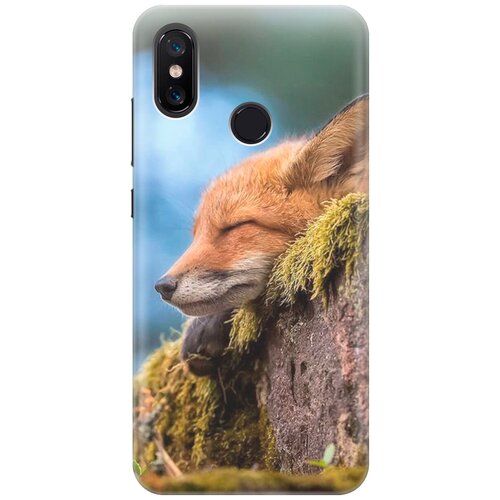 фото Силиконовый чехол гранатовые фигуры на xiaomi mi 8 / сяоми ми 8 re:pa