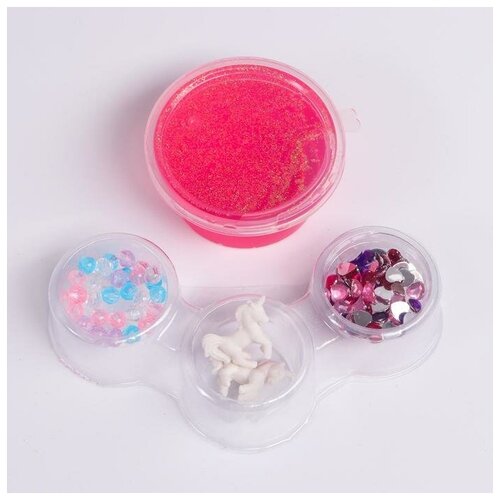 фото Школа талантов набор для творчества «слим своими руками - единорог», цвет розовый, в пакете