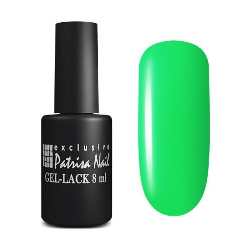 patrisa nail гель лак pina colada 8 мл 115 сочный желтый Гель-лак для ногтей Patrisa Pina Colada №128 неоновый, 8 мл