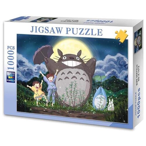 Пазл Royaumann 1000 деталей: Тоторо и компания (Аниме)