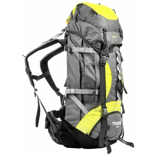 рюкзак nisus travel 80 grey n tb084 80l g Рюкзак Travel 80 Grey (N-TB084-80L-G) NISUS