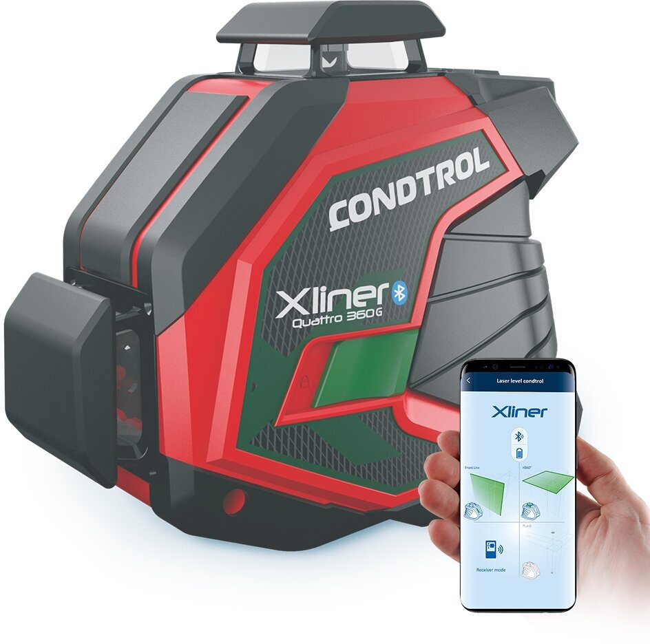 Лазерный нивелир CONDTROL Xliner Quattro 360G