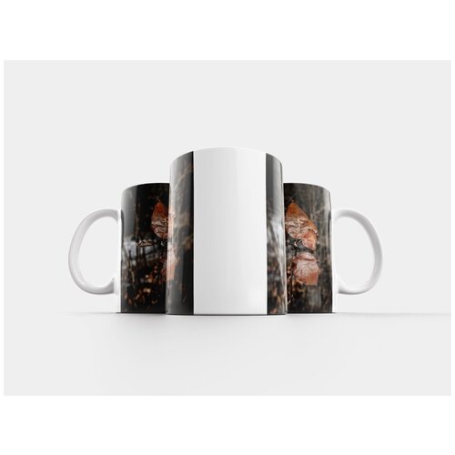 фото Кружка "листья, зима, лист" 320 мл lotsprints