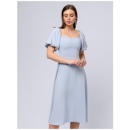 Платье 1001dress, размер XL, голубой