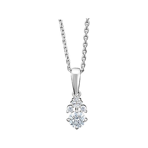 фото Подвеска с кристаллами swarovski из белого золота 03-2057-00-501-1120-38 platina