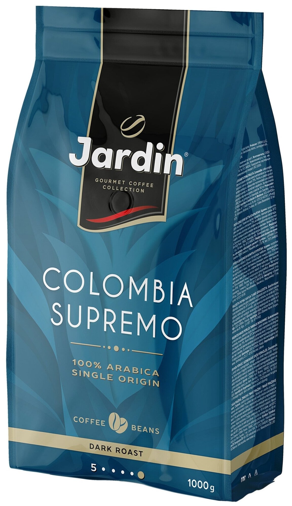 Кофе в зернах JARDIN "Colombia Supremo" ("Колумбия Супремо"), 1000 гр - фотография № 2