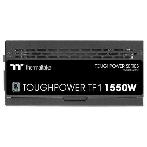 Thermaltake Блок питания Thermaltake ATX 1550W Toughpower Grand TF1 80 titanium 242x44 pin APFC 140mm fan color 16xSATA Cab Manag RTL 43900₽