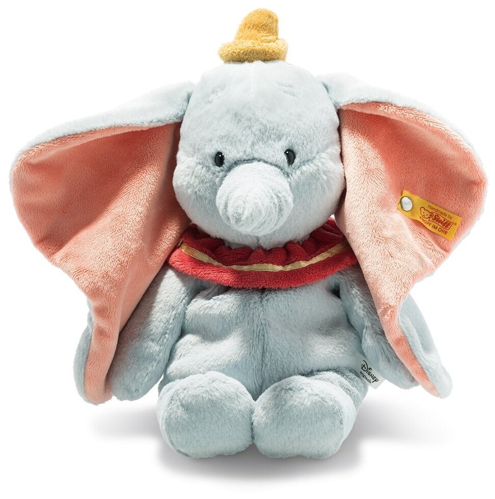 Мягкая игрушка Steiff Soft Cuddly Friends Disney Originals Dumbo (Штайф Мягкие милые друзья Диснея, слон Дамбо 30 см)