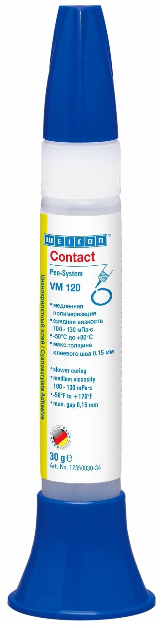 WEICON Contact VM 120 Цианоакрилатный клей 30 г