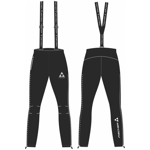 фото Брюки мужские fischer softshell light gr8210-100, черный, размер 50