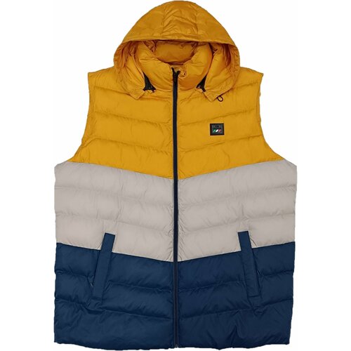 фото Жилет olser, размер 6xl(64), желтый