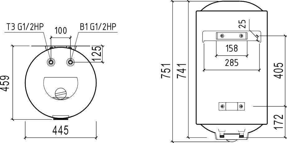 Водонагреватель Thermex Nova 80 V