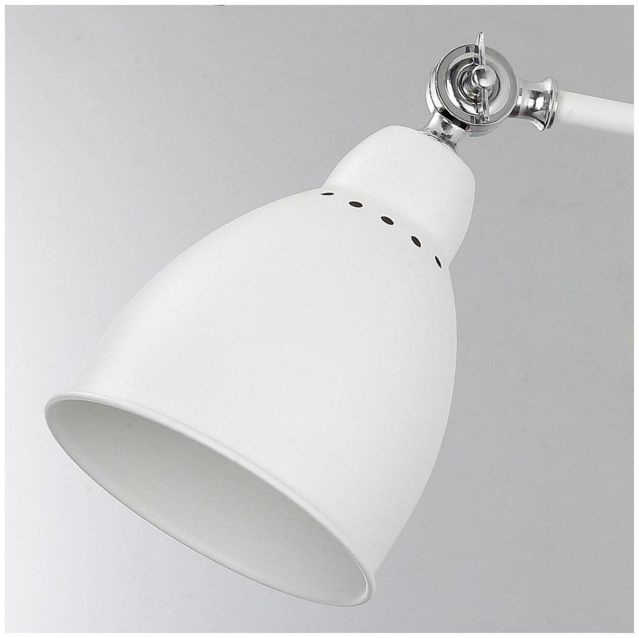 Бра Arte Lamp Braccio A2055AP-1WH, E27, 60 Вт, кол-во ламп: 1 шт., белый - фотография № 2