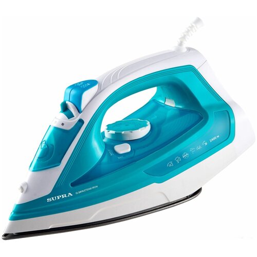 Утюг SUPRA IS-2414 2400 Вт белыйголубой 224300₽