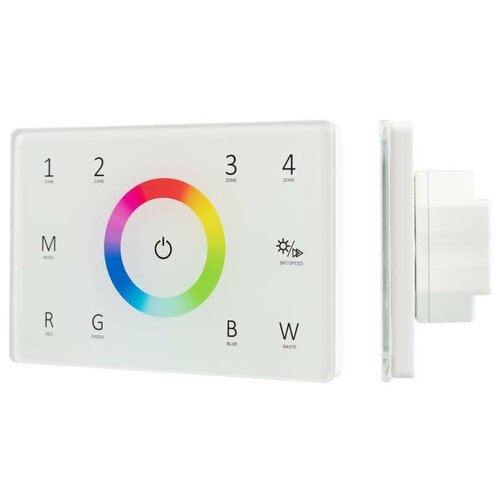 Панель Sens SMART-P85-RGBW White (230V, 4 зоны, 2.4G) (Arlight, IP20 Пластик, 5 лет)