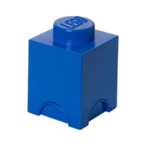 фото Ящик для хранения 1, lego (синий)