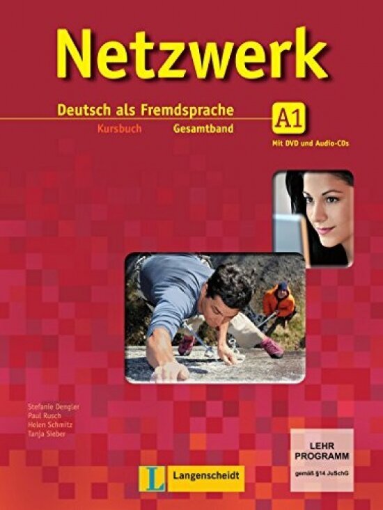 Netzwerk A1. Deutsch als Fremdsprache. Kursbuch mit DVD und 2 Audio-CDs - фото №1