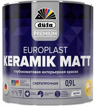 Краска DUFA Premium EuroPlast KERAMIK MATT база1 09л