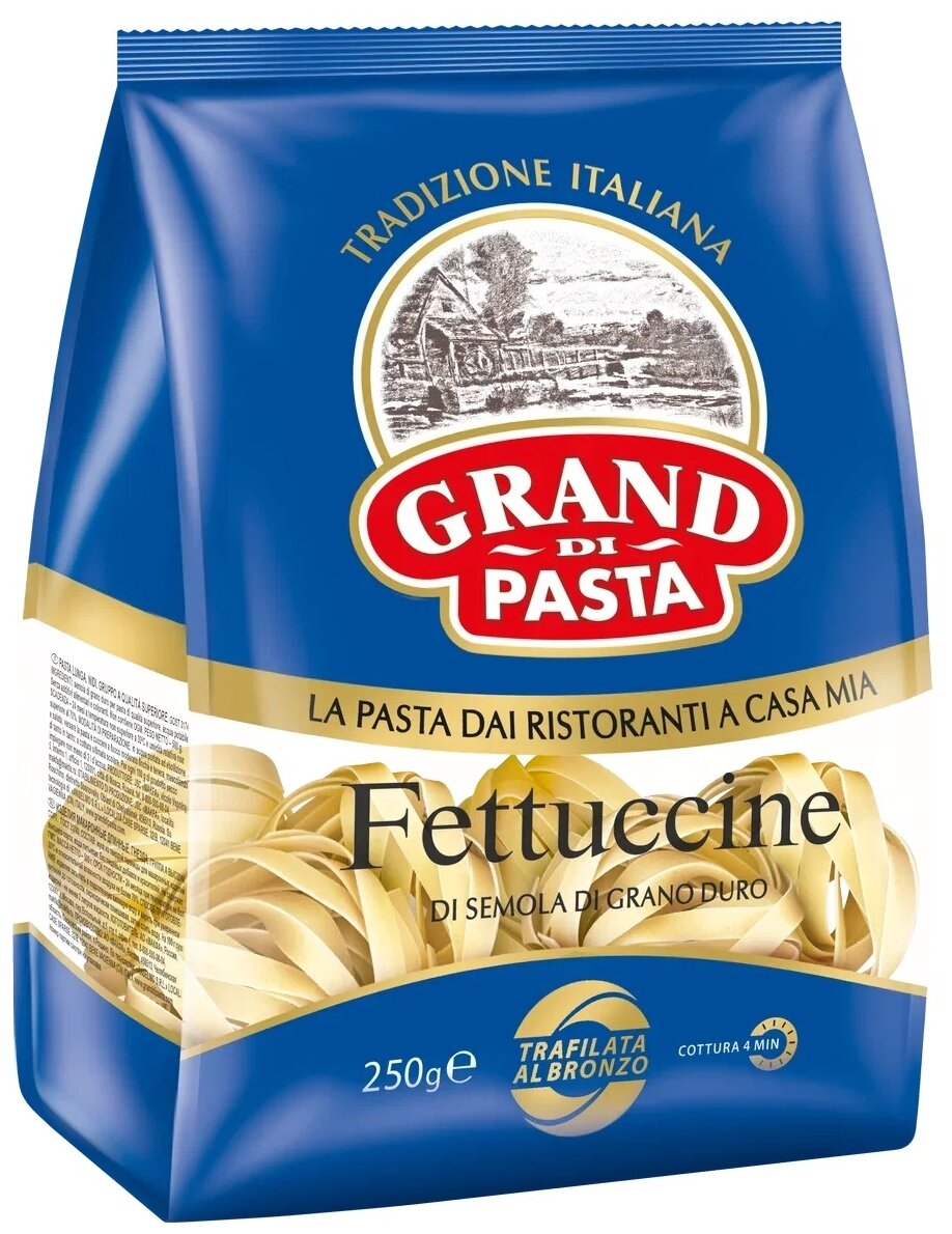 FETTUCCINE (Феттуччине) "GP" А в/с 0,25 (новая GP), кг - фотография № 1