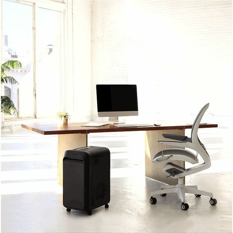 Уничтожитель бумаг FELLOWES PowerShred LX220, P-4, 4х12 мм, 20 лист. одновременно, 30л [fs-55026] - фото №6