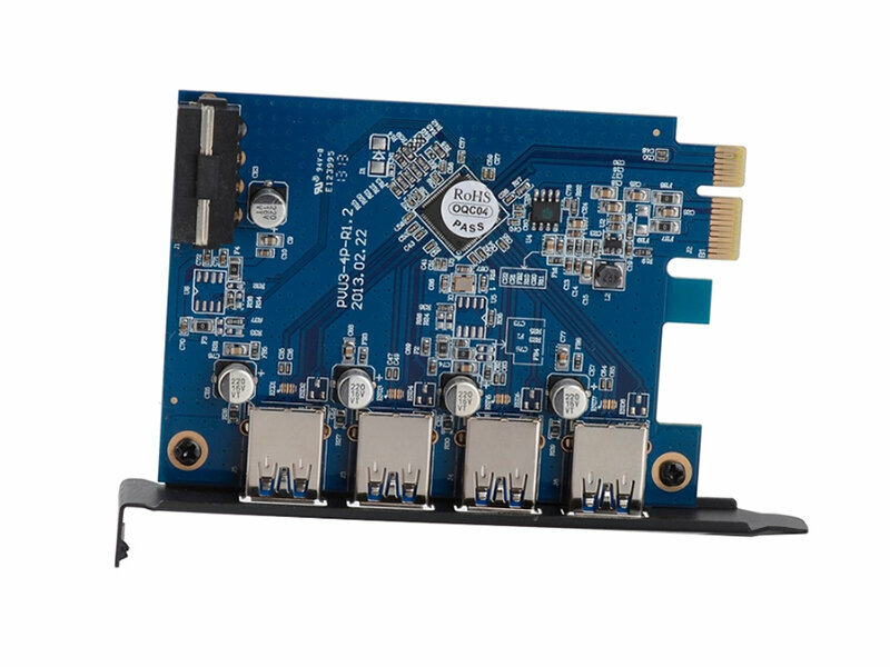 Контроллер USB 32 Gen1 ORICO PVU3-4P