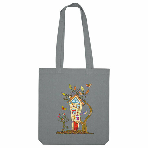 фото Сумка шоппер us basic, серый