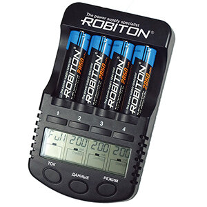 Зарядное устройство ROBITON ProCharger1000 с дисплеем