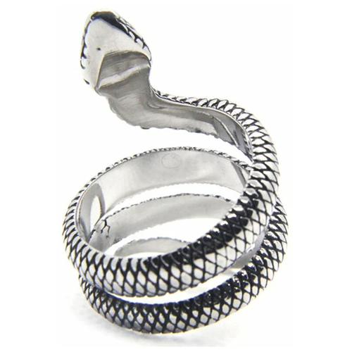 Кольцо переплетенное, размер 16, серебряный
