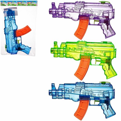 Водное оружие. Автомат, 200мл, в пакете - Junfa Toys [WA-27040] игрушечное оружие junfa водное оружие бластер динозавр 2000 мл